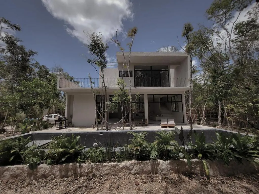 Hermosa Casa Con Piscina Privada Tulum